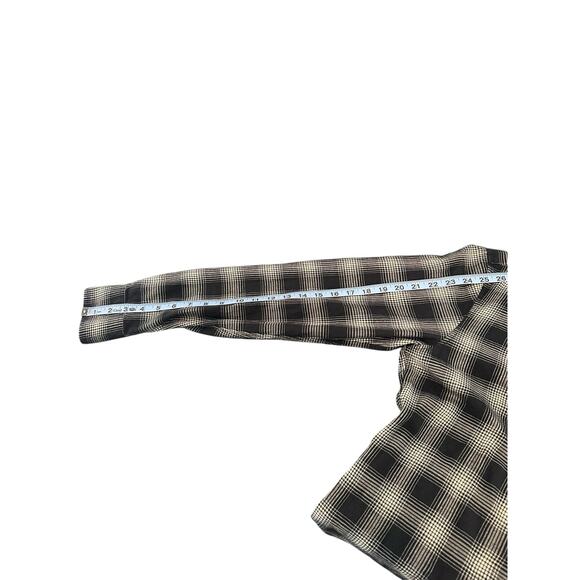 Bonobos Men's Black White Plaid Tailored Slim Fit Button Down Shirt Medium - Picture 11 of 12